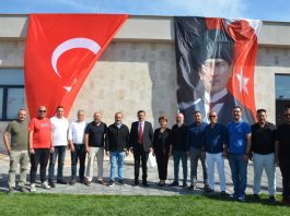 Dikili Belediyesi tarafından öz kaynaklarla yapımı tamamlanan Açık Kapalı Düğün Salonu hizmete açıldı.