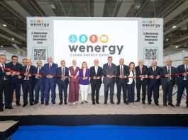 WENERGY Expo – 3. Uluslararası Temiz Enerji Teknolojileri Fuarı ve Konferansı, Fuar İzmir’de kapılarını açtı. Başkan Cemil Tugay, İzmir’in yenilenebilir enerji alanında Türkiye’nin lokomotifi olduğunu söyledi.