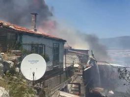 İzmir’in Kemalpaşa ilçesinde bir evin bahçesinde çıkan yangında can kaybı yaşanmazken, ev ve depo tamamen kullanılamaz hale geldi.